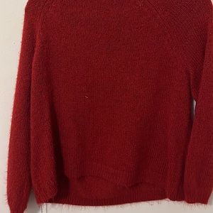 Red sweater